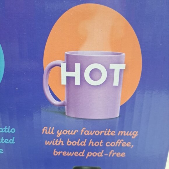 Mr. Coffee 4-in-1 Single-Serve Latte Iced and Hot Coffee Maker - Black (2175542) - Picture 11 of 15